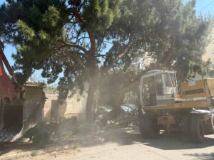 Παλαιό Φάληρο: Κατεδαφίστηκαν αυθαίρετα κτίσματα στην Αγίας Λαύρας