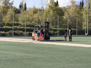 Νέα εποχή για το γήπεδο στο Πάρκο «Νιάρχος». Σε εξέλιξη η πλήρης ανακατασκευή του αγωνιστικού χώρου