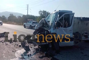 Τραγωδία στις Σέρρες: Μητέρα και γιος σκοτώθηκαν σε μετωπική σύγκρουση με φορτηγό