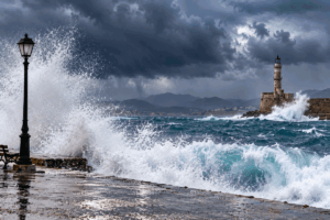 Κακοκαιρία: Πορτοκαλί προειδοποίηση για Κρήτη και Δωδεκάνησα