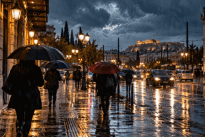 Καιρός: Βροχές και καταιγίδες σε όλη τη χώρα