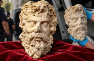 Τουρκία: Αρχαία κεφαλή του Δία εντοπίστηκε σε επιχείρηση κατά της αρχαιοκαπηλίας